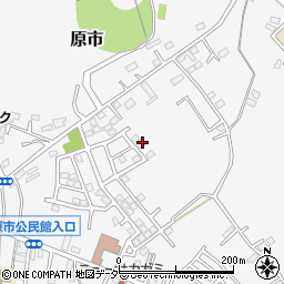 埼玉県上尾市原市3233-12周辺の地図