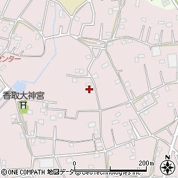 埼玉県春日部市東中野393周辺の地図