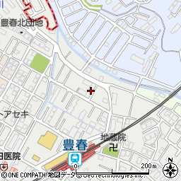 埼玉県春日部市上蛭田225周辺の地図