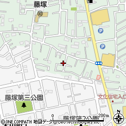 埼玉県春日部市藤塚1101周辺の地図