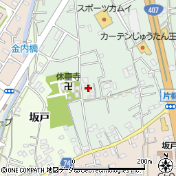 埼玉県坂戸市片柳2228周辺の地図