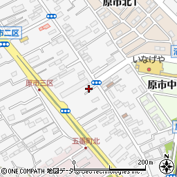 埼玉県上尾市原市1056周辺の地図