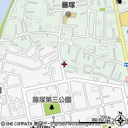 埼玉県春日部市藤塚1110周辺の地図