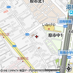 埼玉県上尾市原市2253周辺の地図