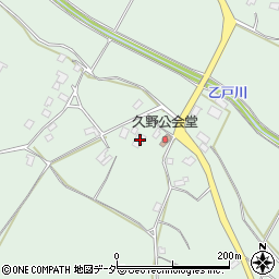 茨城県牛久市久野町1273周辺の地図