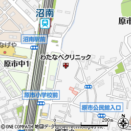 埼玉県上尾市原市2387周辺の地図