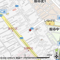 埼玉県上尾市原市1056-1周辺の地図