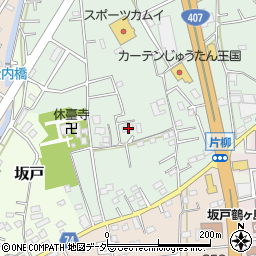 埼玉県坂戸市片柳2232周辺の地図