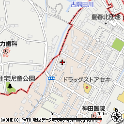 埼玉県春日部市道口蛭田189周辺の地図