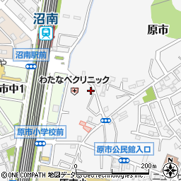 埼玉県上尾市原市2384周辺の地図