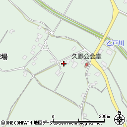 茨城県牛久市久野町1211周辺の地図