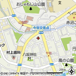 セブンイレブン鳩山今宿店周辺の地図