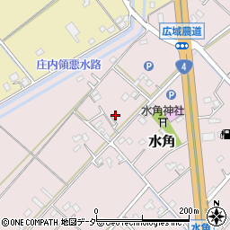 埼玉県春日部市水角1436周辺の地図