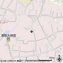 埼玉県春日部市東中野395周辺の地図