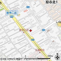 埼玉県上尾市原市1068周辺の地図