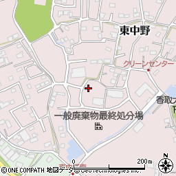 埼玉県春日部市東中野826周辺の地図