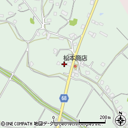 茨城県牛久市久野町3223周辺の地図