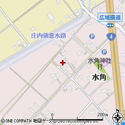 埼玉県春日部市水角934周辺の地図