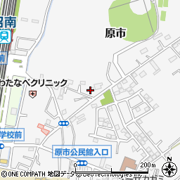 埼玉県上尾市原市2403-1周辺の地図