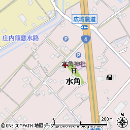 埼玉県春日部市水角956周辺の地図
