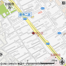 埼玉県上尾市原市1026-16周辺の地図