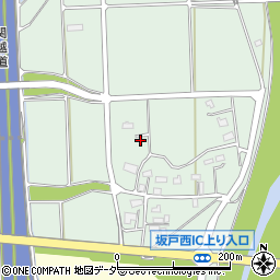 埼玉県坂戸市戸口556-1周辺の地図