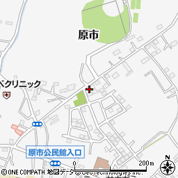 埼玉県上尾市原市3233-4周辺の地図