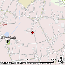 埼玉県春日部市東中野394周辺の地図