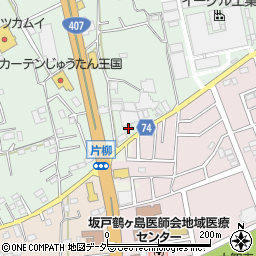 埼玉県坂戸市片柳1529周辺の地図