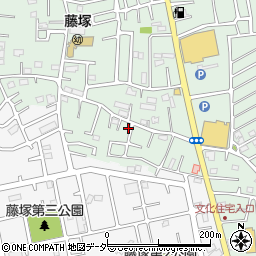 埼玉県春日部市藤塚1099周辺の地図