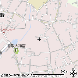 埼玉県春日部市東中野391周辺の地図