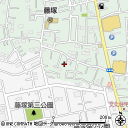 埼玉県春日部市藤塚1113周辺の地図