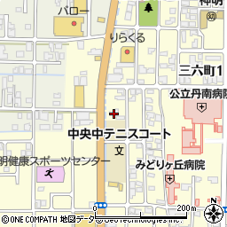 福井県鯖江市三六町1丁目13周辺の地図