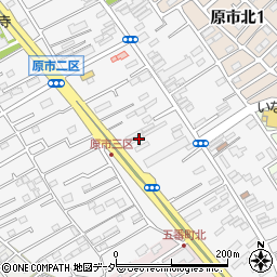 埼玉県上尾市原市1070-3周辺の地図