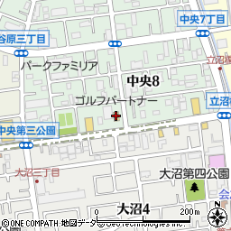 カメラのキタムラ春日部ユリノキ通り東店周辺の地図