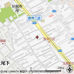 埼玉県上尾市原市1024周辺の地図