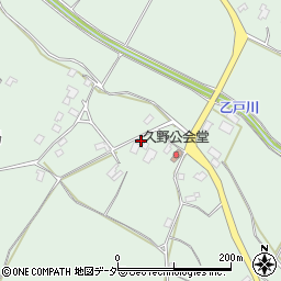 茨城県牛久市久野町1207周辺の地図