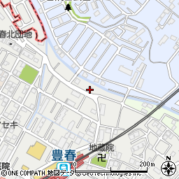 埼玉県春日部市上蛭田715周辺の地図