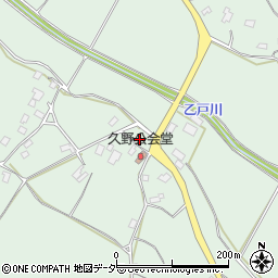 茨城県牛久市久野町1197周辺の地図