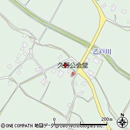 茨城県牛久市久野町1202周辺の地図