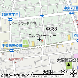 サイクルベースあさひ春日部店周辺の地図