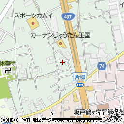 埼玉県坂戸市片柳2308-4周辺の地図