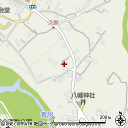 埼玉県秩父市久那2114周辺の地図