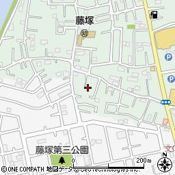 埼玉県春日部市藤塚1118周辺の地図