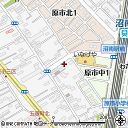 埼玉県上尾市原市2246-2周辺の地図