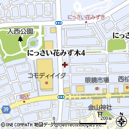 道とん堀 坂戸にっさい店周辺の地図