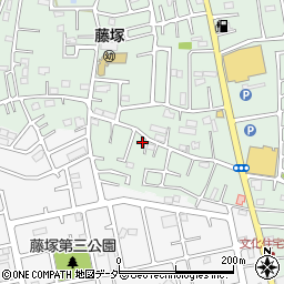 埼玉県春日部市藤塚1114周辺の地図