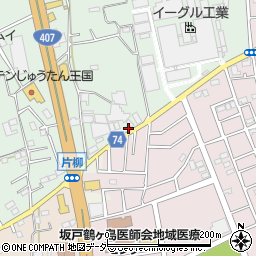 埼玉県坂戸市片柳1525周辺の地図