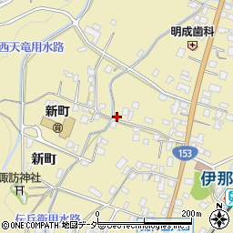 長野県上伊那郡辰野町新町4888周辺の地図