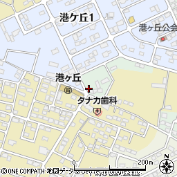 茨城県鹿嶋市港ケ丘1163-85周辺の地図